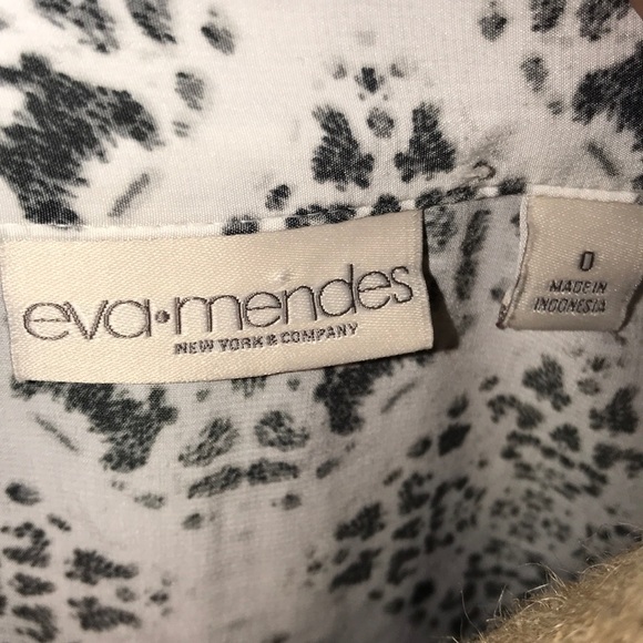 Eva Mendes diamond pattern dress - Picture 4 of 4